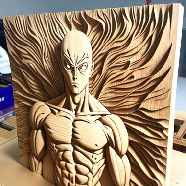 3D модель One Punch Man One Yusuke Murata (STL)